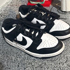 Nike Kids Black and White Sneakers